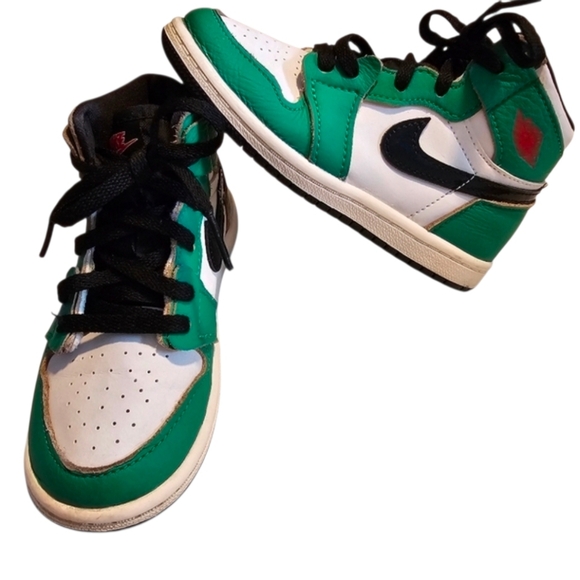 Nike Air Jordan Retro 1 High OG TD Lucky Green Nike Air Jordan 1 Toddler Size 9C